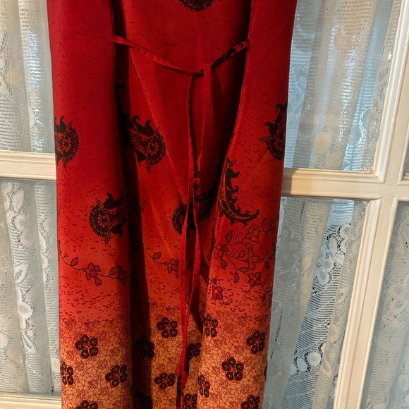 Kathy Lee Collection Women’s Sleeveless Fiery Y2K Dress Missy Medium - Picture 4 of 4